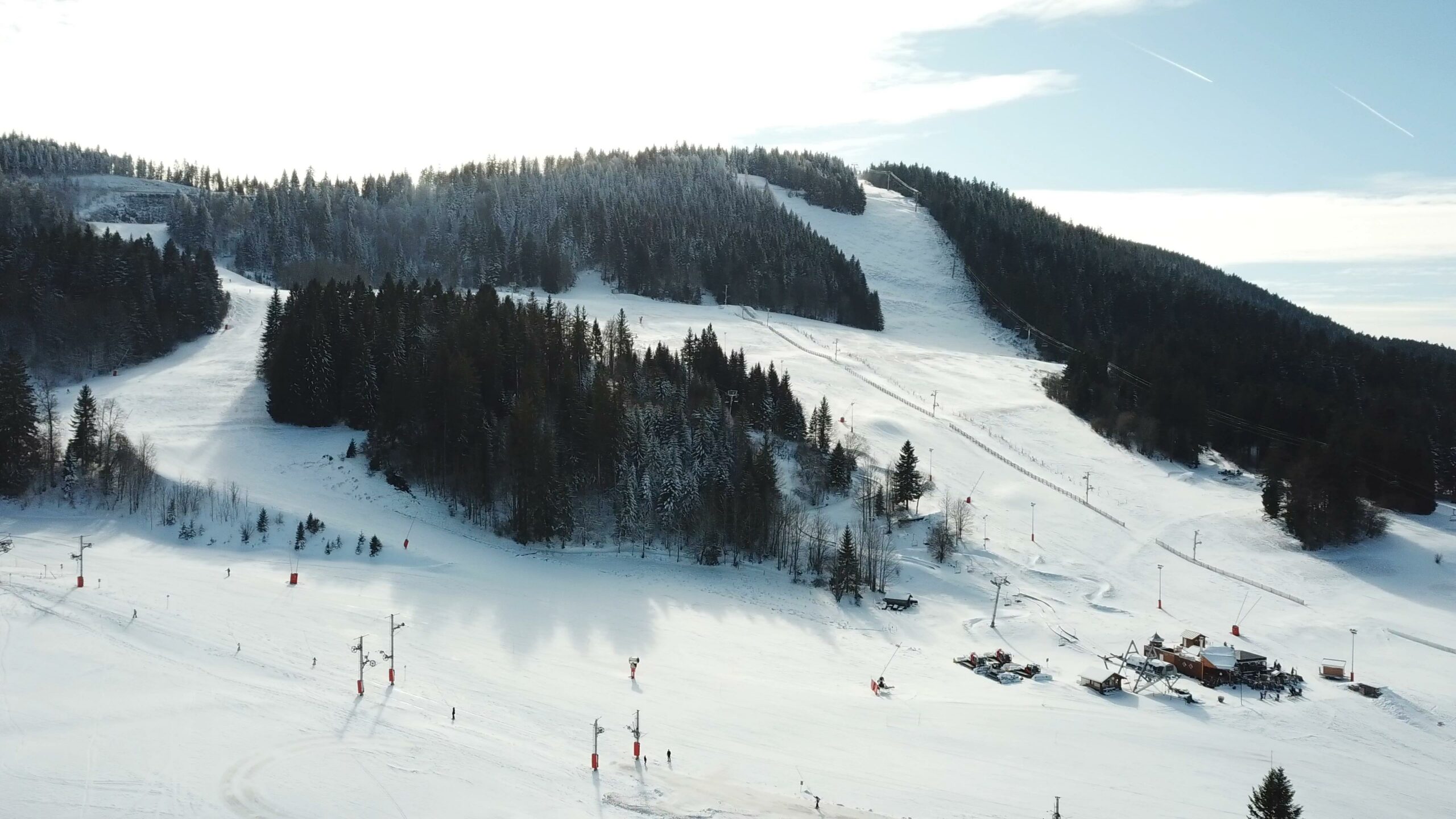 Métabief, au pied des pistes